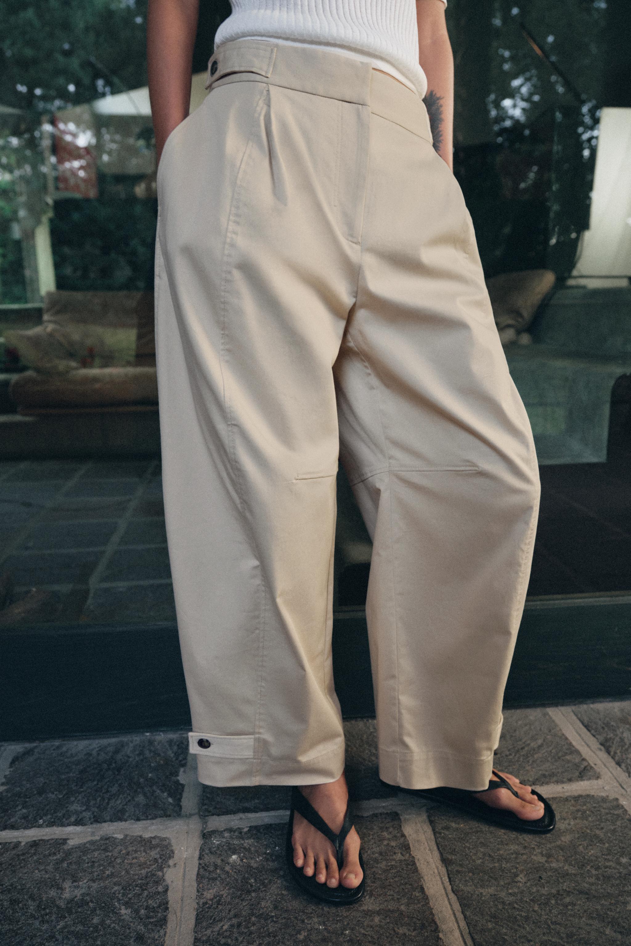 PANTALON CHINO À PASSANTS ZW COLLECTION